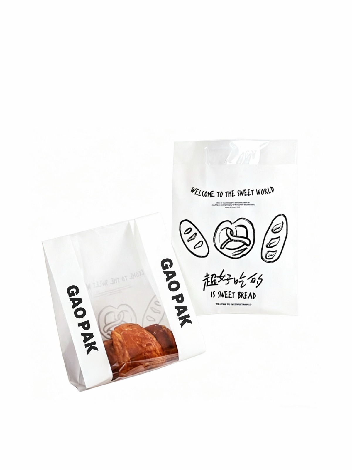 Bakery Window Bag — custom food packaging by GAOPAK