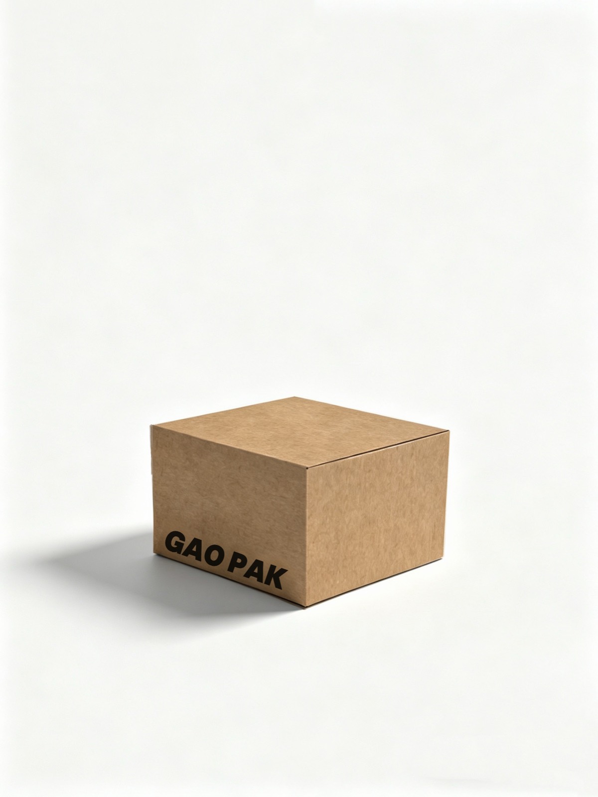 Custom printed kraft paper food box